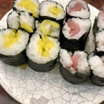 Daiki Suisan Sushi To Himono - 2018年8月3日  新香巻・鉄火巻