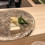 すし晴 - クリームチーズの粕漬とゴーヤ
      大好きなおつまみ