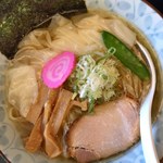 ラーメン ツバメ - こぶニボ白冷やしそば