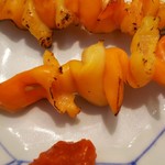 築地寿司清 - 青柳の三角の串