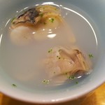 築地寿司清 - 蛤の潮汁