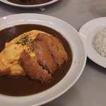 CoCo ICHIBANYA - 1807_CoCo ICHIBANYA -ココ壱番屋- Mall Kelapa Gading_Omlet Shrinp Cutlet＠78,000Rp(海老カツオムカレー)+Extra Rice(200g)@20,000Rp(白ご飯追加)