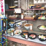 大むら - 店頭の食品サンプル