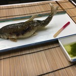 日本料理 千仙 - (料理)紅葉 鮎の塩焼き③