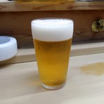 家庭料理 小川 - 生ビール