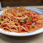 家庭料理 小川 - いわしフィレトマトソースパスタ
