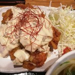 うどん居酒屋 江戸堀 - 鶏天タルタル