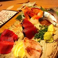 のどぐろ専門 銀座中俣 はなれ - 刺身盛り合わせ