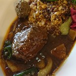 大衆中遊華食堂 八戒 - 巨大な牛バラ&マトンボール