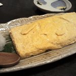 北海道蕎麦 はるや - 厚焼き玉子（最終日）