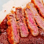 代官山焼肉 kintan - サーロインの牛カツカリー