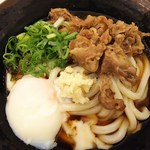 Dondon - 温玉肉ぶっかけうどん(冷)