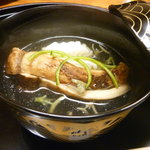 祇園 なん波 - 鱧と夏松茸の吸い物
