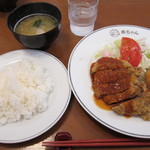 洋食の赤ちゃん - カツランチ　９００円