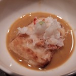 ラ・ボンバンス - 蟹焼き胡麻豆腐