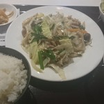 中華料理 京華茶楼 - 野菜炒め