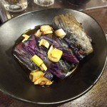 金町製麺 - 茄子の南蛮漬け