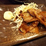 金町製麺 - 豚の生姜焼き