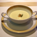 洋食 つばき - とうもろこしの冷製スープ