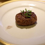 洋食 つばき - 飛騨牛ヒレのハンバーグ