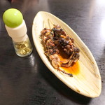 うなぎ赤垣 - 肝焼き580円+税