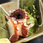 うなぎ赤垣 - たこ酢480円+税