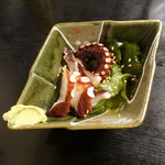 うなぎ赤垣 - たこ酢480円+税