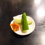 うなぎ赤垣 - 無料のお通し