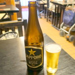 うなぎ赤垣 - サッポロ黒ラベル540円+税