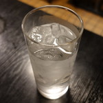 うなぎ赤垣 - 黒糖赤垣水割り570円+税