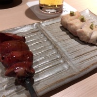 焼鳥 おみ乃 - さびやき、血肝