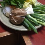 金谷 - すき焼きの具材盛