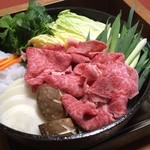 金谷 - 鉄鍋の盛り付けも完璧♪