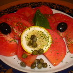 レストラン山水 - スライスドトマト