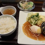 Ningyouchou Tanisaki - ハンバーグ定食（1,000円）