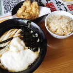 がいな製麺所 - とろろおろしうどんセット