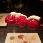 瀬尾 - トマトとチーズの串
