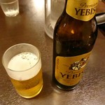 四川担担麺 阿吽 - サッポロエビス小瓶 500円