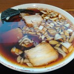 麺大将 - 竹岡式 醤油ラーメン 690円（税抜）
