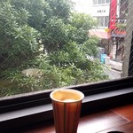 Byronbay Coffee - 窓からの眺め