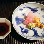 京天神 野口 - アコウダイ、ぐじ（甘鯛）、うに