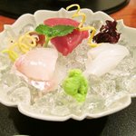 和やまむら - お造り、３点盛り