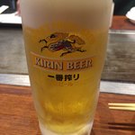 福太郎 - 生ビール♪