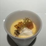 レストラン ラリューム - とうもろこしの冷製スープ