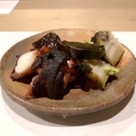 うを徳 - 明石 蛸 + 熊本 木耳 + 大原 蒸し鮑