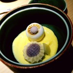 銀座 盡 - 玉蜀黍ソースのひまわり