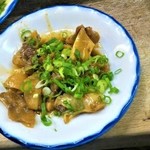 まるしん - 180714土　大阪　まるしん　牛すじ煮込み