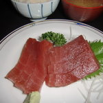 キッチン ニューほしの - まぐろ刺身定食
