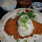 キッチン ニューほしの - とんかつ大根おろし
