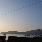 ゆきや荘 - 夕日の漁港